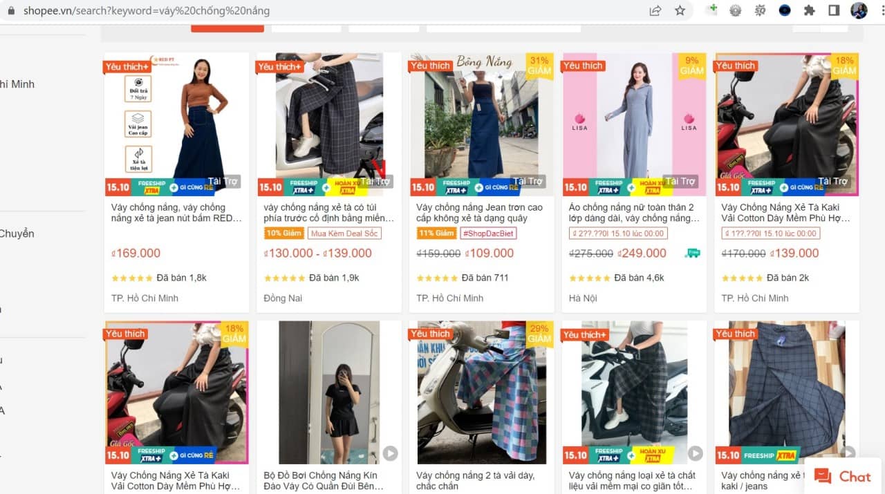 Váy Chống Nắng Jean Nơi bán giá rẻ uy tín chất lượng nhất  Websosanh